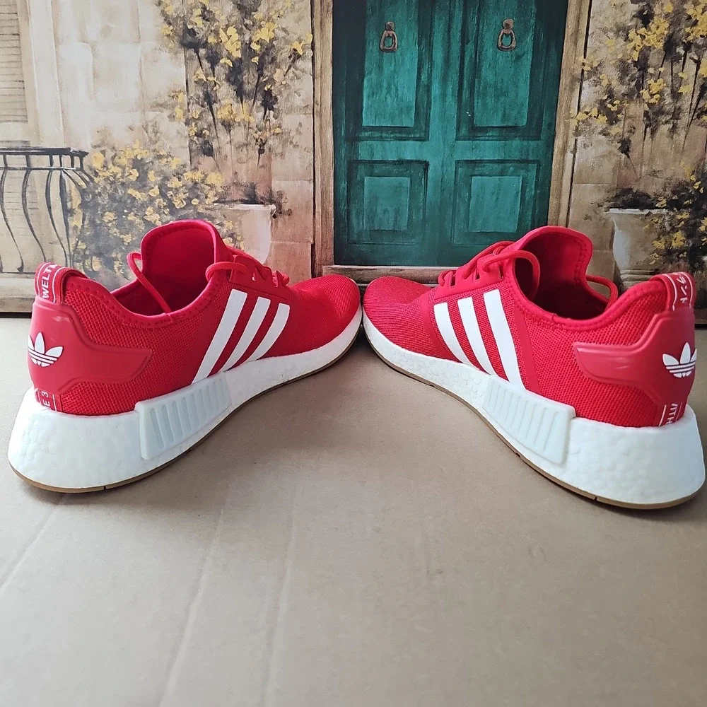 Adidas NMD_R1 Boost Running Shoe / Vivid Red / GY6056 / Size 11 Ultra
